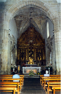 Interior de la Iglesia de Sancti Spiritus.