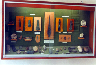 Distintos objectos del pasado que podemos ver en el museo "Terra de Melide".